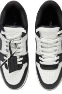 off-white - Black and White Leather Out of Office Sneakers 43