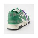 off-white Green Leather Out of Office Vintage Sneakers - 42