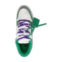 off-white Green Leather Out of Office Vintage Sneakers - 42