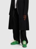 off-white | Men Out of Office Suede Sneakers Green 44