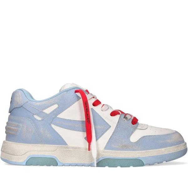 off-white | Men Out of Office Vintage Leather Sneakers White/Blue 43