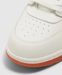 off-white Out of Office Calf Leather - White - 42 - Male