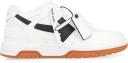 off-white Out of Office Calf Leather - White - 42 - Male