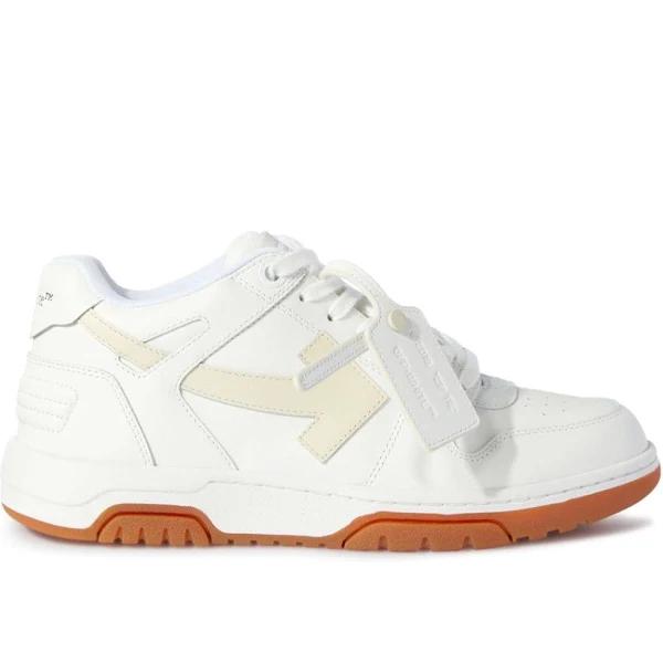 off-white Out of Office Calf Leather - White - 47 - Male