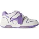 off-white Out of Office Calf Leather White Lilac (Women's)