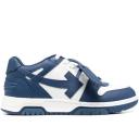 Off-White Out of Office Leather Sneakers - Blue
