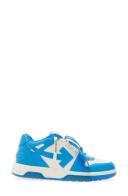 off-white Out of Office Panelled Leather Sneakers Blue/White