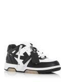 off-white Out of Office Panelled Leather Sneakers Blue/White
