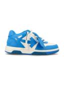 off-white Out of Office Panelled Leather Sneakers Blue/White