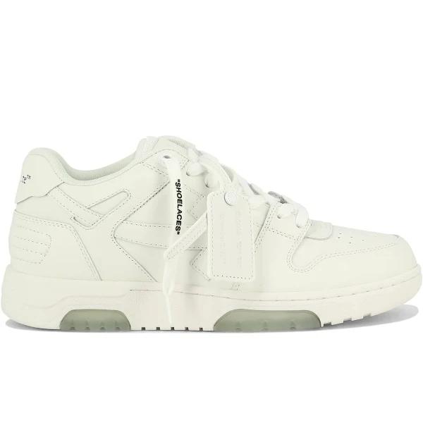 off-white Out Off Office Calf Leather White No Col - White - 45 - Male