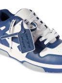 off-white Out Off Office Calf Leather White Royal - Blue - 48 - Male