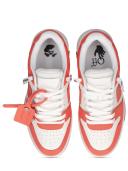 Off-White | Women 30mm Out of Office Leather Sneakers Red/White 42