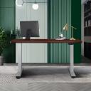 Oikiture Standing Desk 1.2m x 0.6m Dual Motor Sit Stand Adjustable Height