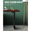 Oikiture Standing Desk Height Adjustable Electric Motorised Office Stand Table