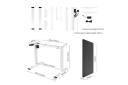 Oikiture Standing Desk Height Adjustable Motorised Electric Sit Stand