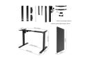 Oikiture Standing Desk Height Adjustable Motorised Electric Sit Stand