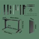 Oikiture Standing Desk Height Adjustable Motorised Electric Sit Stand