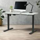 Oikiture Standing Desk Height Adjustable Motorised Electric Sit Stand