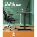 Oikiture Standing Desk Height Adjustable Motorised Electric Sit Stand
