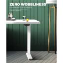Oikiture Standing Desk Motorised Electric Sit Stand Table Height Adjustable White
