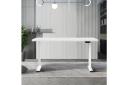 Oikiture Standing Desk Motorised Electric Sit Stand Table Height Adjustable White