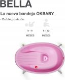 Ok Baby Bella Bath Tub + Support Stand Pink