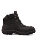 Oliver Hiker Lace Up Zip Side Boot (34-660) Black / 4