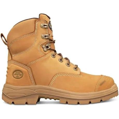 Oliver Men's AT-55 150mm Lace Up Boots - Wheat - Size 6