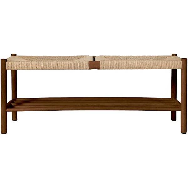 Olsen Bench - Walnut - by Life Interiors