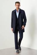 Ombrone Trench Carcoat - Navy - Size:46 - M.J.Bale