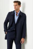 Ombrone Trench Carcoat - Navy - Size:46 - M.J.Bale