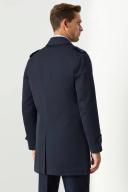 Ombrone Trench Carcoat - Navy - Size:46 - M.J.Bale