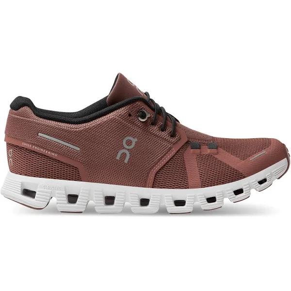 on Cloud 5 7 , Rust/Black (Women's)