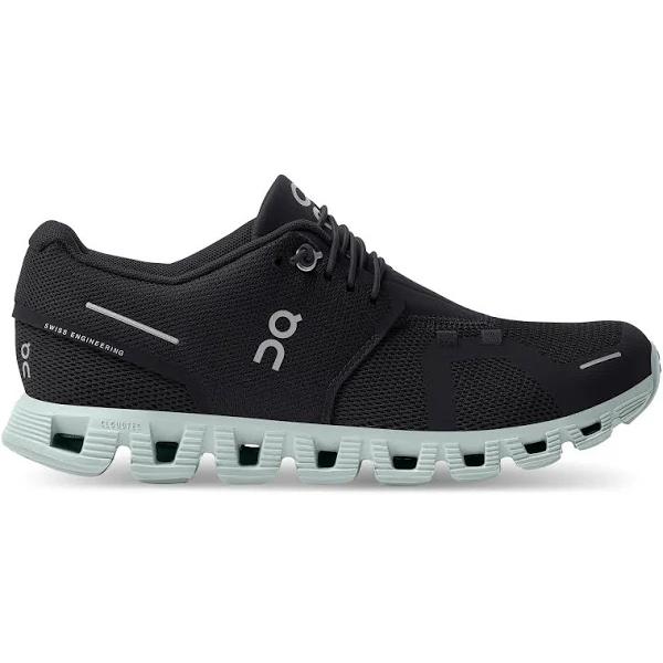 On Cloud 5 Black Trainers