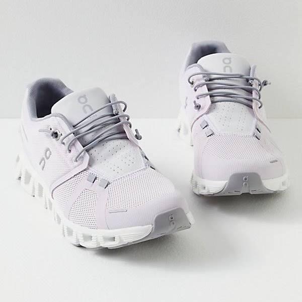 On Cloud 5 Sneakers by On at Free People, Lily / Frost, US 8.5