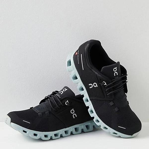 On Cloud 5 Sneakers by On at Free People, Magnet / Surf, US 7.5