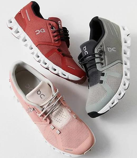 On Cloud 5 Sneakers by On at Free People, Rust / Black, US 7