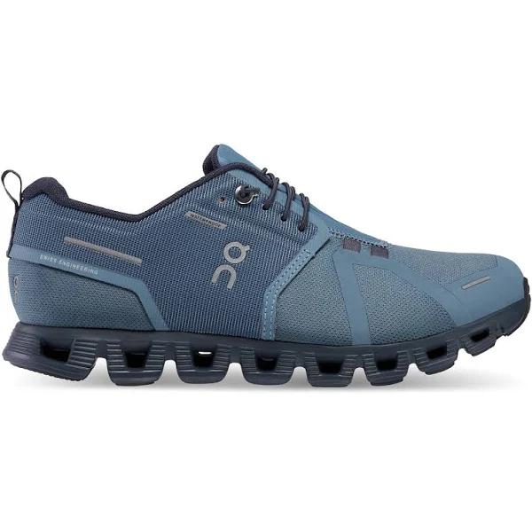 On Cloud 5 Waterproof Metal | Navy, Womens, Size: 10.5