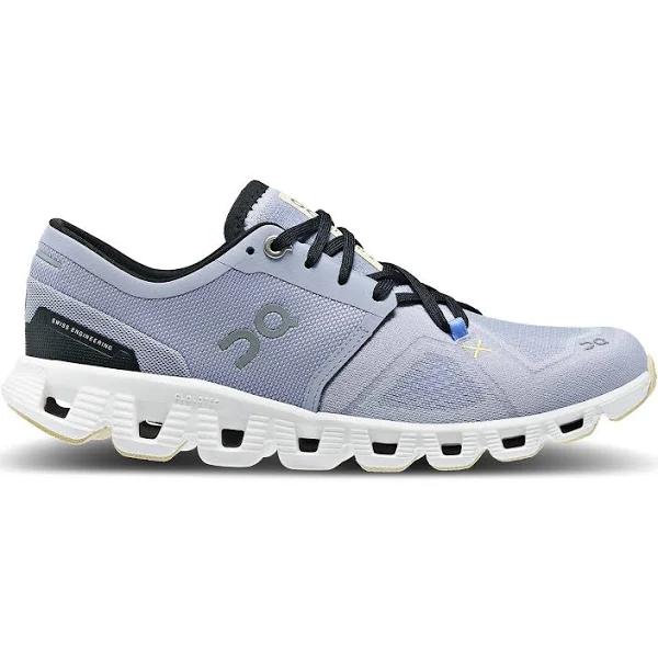 on Cloud x 3 Running Shoe Women's, Nimbus/White, 6