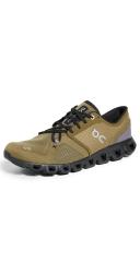 On Cloud x 3 Shoes Khaki Green Black - 49