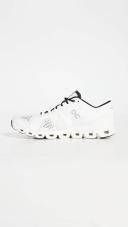 On Cloud x Running Shoe Men's, White/Black, 13
