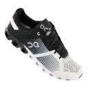 On Cloudflow Black | White, Neutral Running Shoe, Mens, Size: 12.5