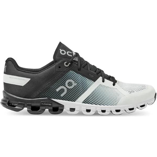 On Cloudflow Black | White, Neutral Running Shoe, Mens, Size: 12.5