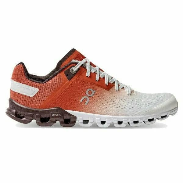 on Cloudflow Women's Rust/White / 7
