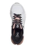 On Cloudflyer Running Shoe Women's, Glacier/Rosebrown, 10