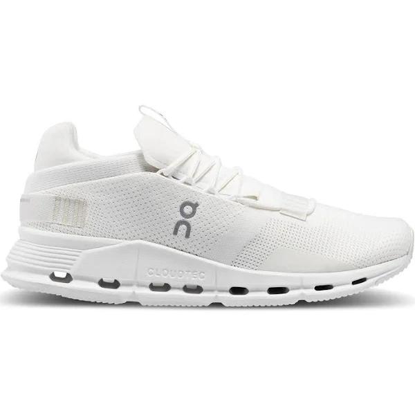 On Cloudnova Undyed-White | White, Mens, Size: 8.5