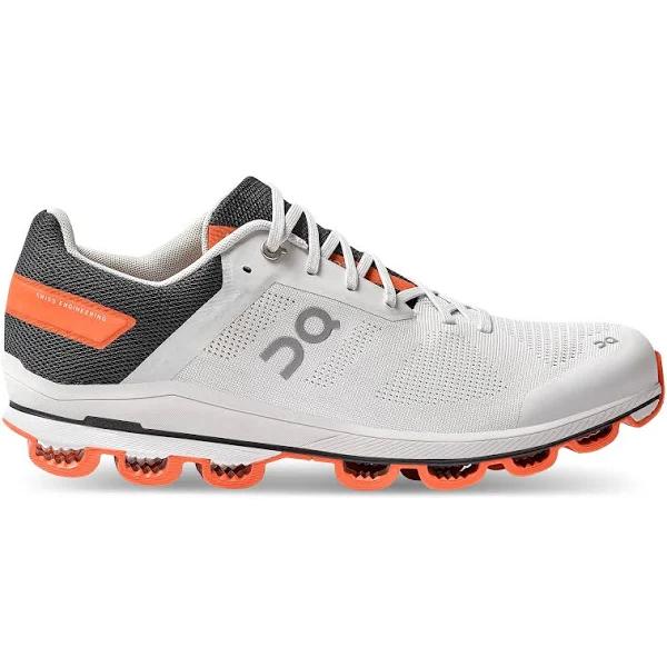 On Cloudsurfer 6 Frost | Flame, Mens, Size: 14