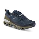 On Cloudwander Waterproof - Midnight / Olive - US 8 - Men