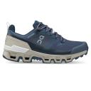 On Cloudwander Waterproof Navy | Desert, Womens, Size: 10.5