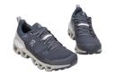 On Cloudwander Waterproof Navy | Desert, Womens, Size: 10.5